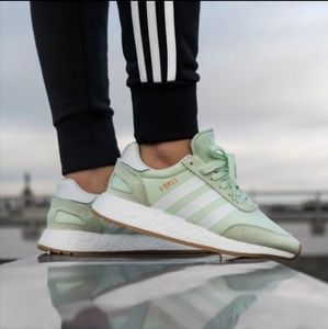 Adidas I-5923 Boost mint green running sneaker 6.5
